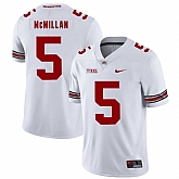 Ohio State Buckeyes 5 Raekwon McMillan White Nike College Football Jersey Dzhi,baseball caps,new era cap wholesale,wholesale hats
